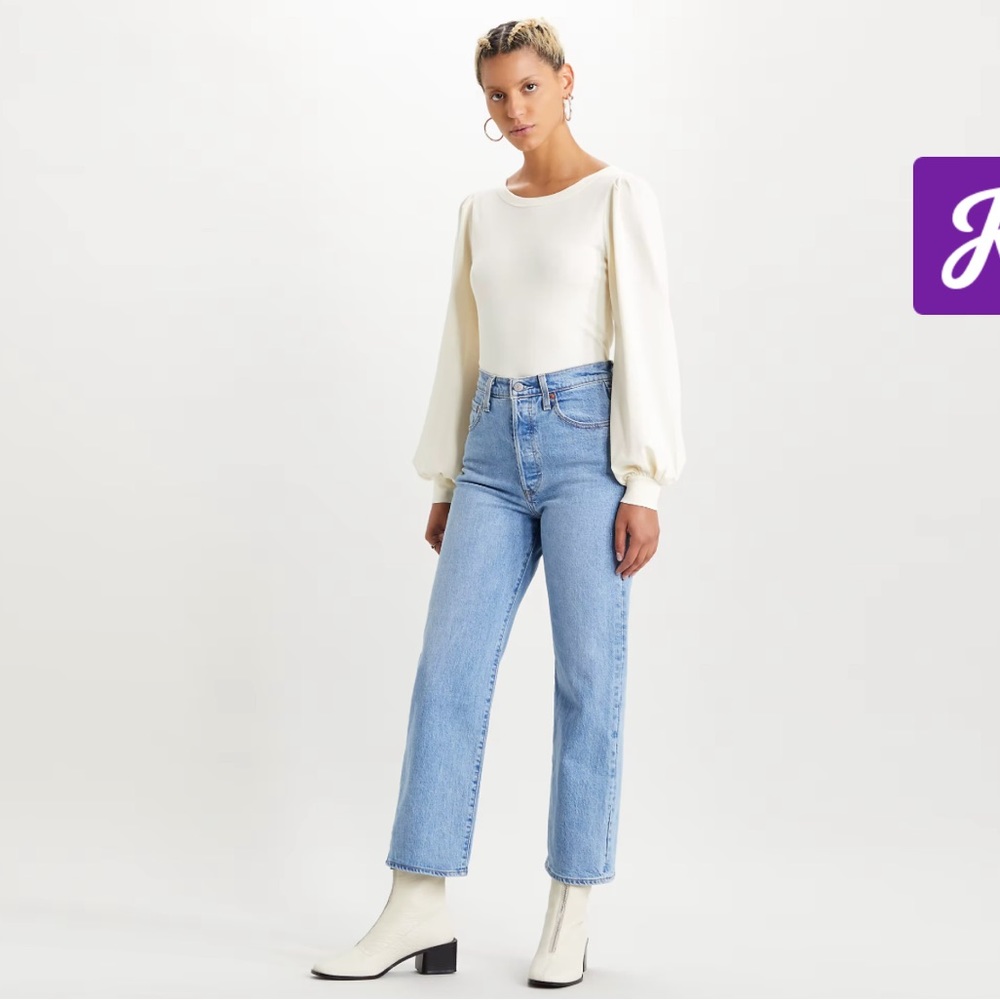 Levi's Women's Straight Leg Jeans - Light Blue